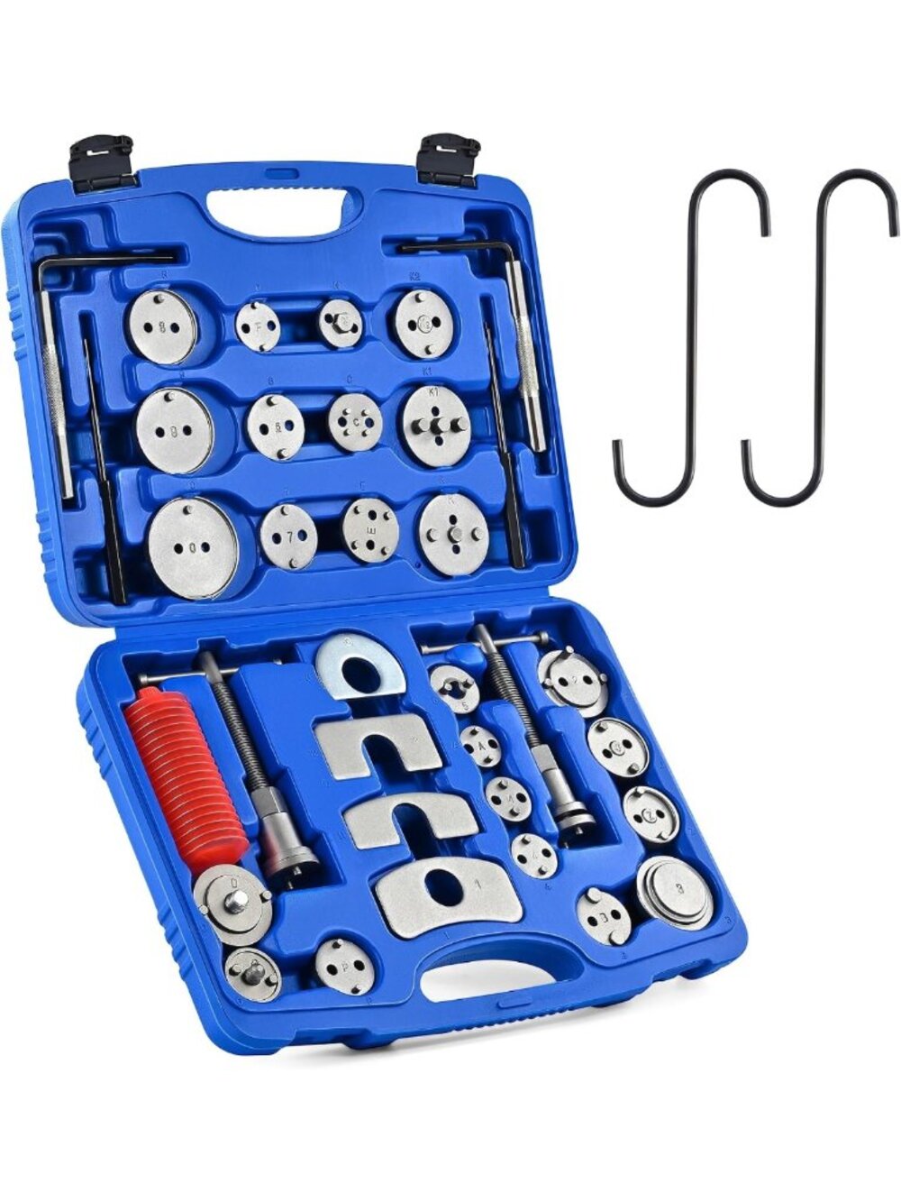 35pc Disc Brake Caliper Compression Tool Kit | Essential Brake Pad Replacement